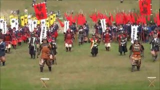 三献の儀‐① 武田軍出陣式（戦奉行：板垣信方）／米沢上杉まつり2016