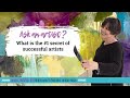 The #1 Secret of Successful Artists