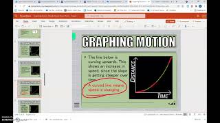 Graphing Motion Doodle Notes