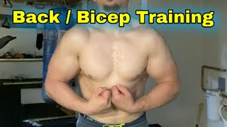 Pull Workout (Back / Biceps / Traps) and Bulking Progress