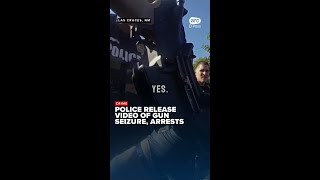 Las Cruces police release bodycam video of youth gun arrests after chase