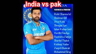india vs pak | Asia cup 2023 #cricket #teamblue #viral #shorts