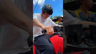 🇮🇩Let’s go! Bali in Indonesia! ATV riding 🏎️ I love adventure!