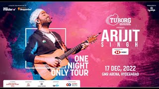 Arijit Singh Live Concert in Hyderabad Dec 17 - 2022
