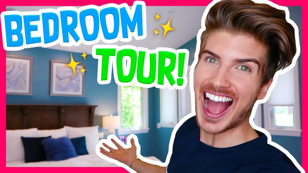Bedroom Tour 2017 Joey Graceffa Youtube