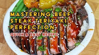 Mastering Beef Steak Teriyaki Perfection | Easy Teriyaki Sauce Recipe