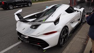 $2.8M Koenigsegg Jesko in California! Moulin Cars and Coffee