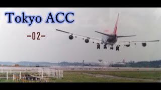 航空無線02【Tokyo ACC 女性管制官】早口お姉さん怒濤の13時台ノーカット～つられてみんな早口