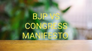 CONGRESS VS BJP'S MANIFESTO,#manifesto2024 ,#election
