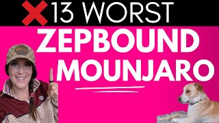 ❌13 WORST THINGS TO DO ON ZEPBOUND WEIGHT LOSS OR MOUNJARO WEIGHT LOSS FIRST WEEK // MOUNJARO 2.5MG