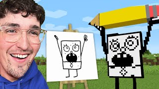 Minecraft, But You Can Draw Mobs