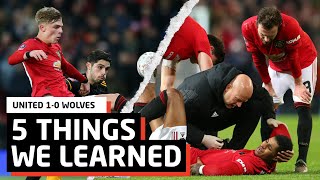 5 Things We Learned vs Wolves | MUN 1-0 WOL
