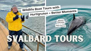 The Best Boat Tours in Svalbard! (Hurtigruten and Better Moments, Seals, Whales + a Polar Bear)