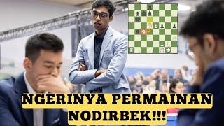 AKURASI SELALU DI ATAS 90%!! | NODIRBEK ABDUSATTOROV VS LEON MENDOCA | TATA STEEL CHESS 2025