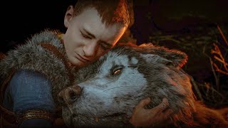 «Прощание с Фе́нриром» 😢 God of War: Ragnarok [4K]