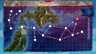 【艦これ】17 春イベ E1(甲) 出撃！大湊警備府 [前哨戰] (E→F→H→I→K→M)