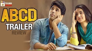 ABCD Movie TRAILER review | Allu Sirish | Rukshar Dhillon | Master Bharath | Mango Telugu Cinema