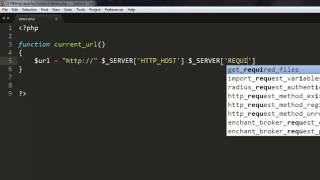Get Current Page URL in PHP