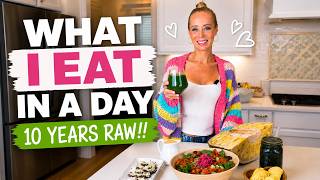 WHAT I EAT IN A DAY (Raw Vegan + Anti-Inflammatory)