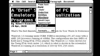 Microsoft Word On MinivMac