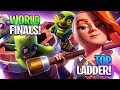 SELFMADE LOGBAIT DECK AT CRL WORLD FINALS + DESTROYING TOP LADDER!!!!!!!