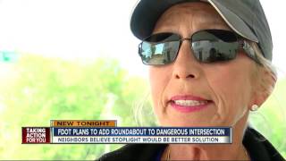 Hernando residents concerned about proposed roundabout