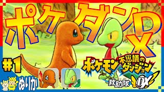 ポケモンの中の人になれる神ゲーRPG【ポケモン不思議のダンジョン 救助隊DX】#1