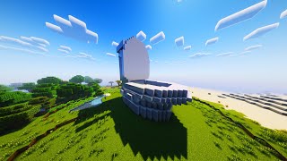 Minecraft: I found this giant toilet near a village