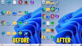 Fix Desktop Icons Are Stretched Horizontally on Windows 11 | How To Solve desktop icon spacing too✔️