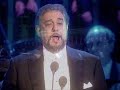 luciano pavarotti and placido domingo o holy night cantique de noel christmas vienna 1999