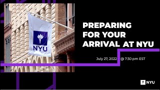 Preparing For Your Arrival In New York City
