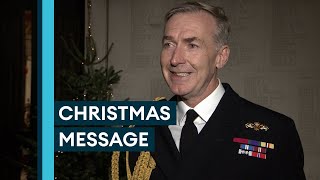 UK military chief thanks personnel and wishes them Happy Christmas 🎄
