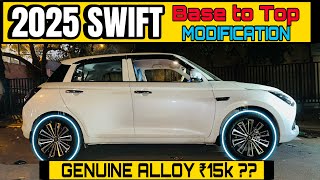 Swift 2025 Base To Top ✅ Swift Lxi To Zxi 2025 ✅ Swift Modified 2024 🔥 Swift Foglamp🔥Swift Rear Ac ✅