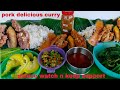 Eating spicy pork fats curry with pata sota 😀|| melt in your mouth / @kents350  @khipsvlog3739