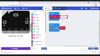 STRING VARIABLES IN MICROBIT