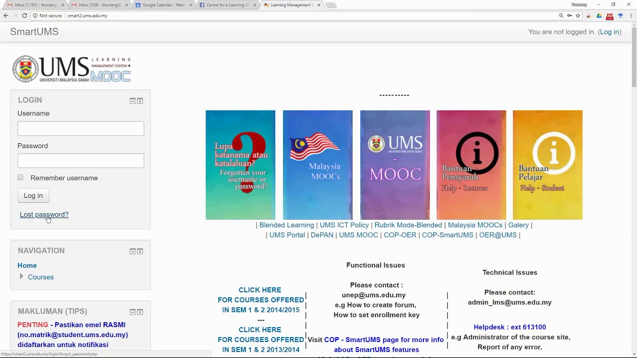Forgot Login Information Of Smartums Youtube