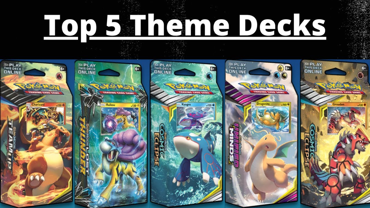 Top 5 Best Pokemon Card Theme Decks In 2021 On PTCGO - YouTube