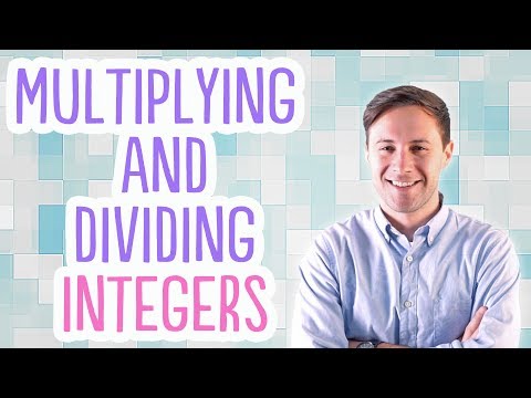 Multiplying and Dividing Integers Multiplying and Dividing Integers