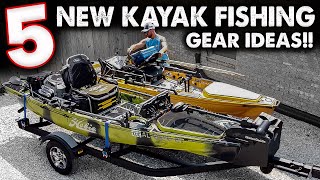 5 NEW Kayak Fishing Products You're Gonna Want!! Kayak Fishing Gear 2023