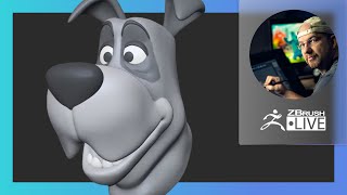 Create a Disney Style Canine #withme! - Shane Olson - ZBrush 2021.6