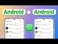 Transferring WhatsApp chats to a new phone | Android to Android 2025 Tutorial