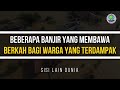 banjir berkah tiba² ribuan ikan masuk ke dalam rumah bikin geger warga