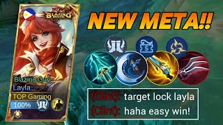 NEW LAYLA HACK DAMAGE! THIS BUILD IS TOTALLY BROKEN (NEW META) - MLBB