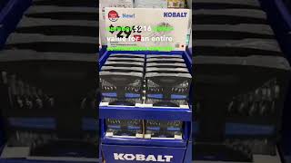 KOBALT Combination Wrench Set Deal!