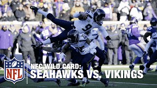 Jon Ryan Botches Punt \u0026 Face Plants on Diving Run! | Seahawks vs. Vikings | NFL