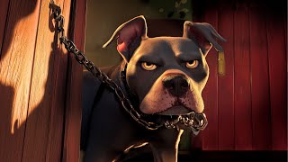 Guerrero de Cuatro Patas Lucha por Su Vida en Mundo de Peleas Clandestinas! | Pelicula Animación 4K