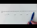 Mass spec molecular ion example