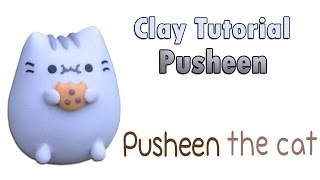 How to: PUSHEEN Cookie ✔ Clay Tutorial ★ Porcelana fria / Cold porcelain ★