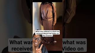 What was ordered vs what was received...full video on Monde's Threads