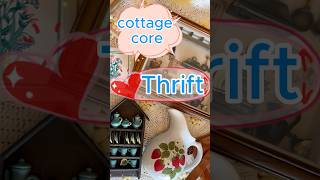 Cottage core third haul rapid fire #cottagecore #thrifthaul #cottage #thrifting #thriftfind